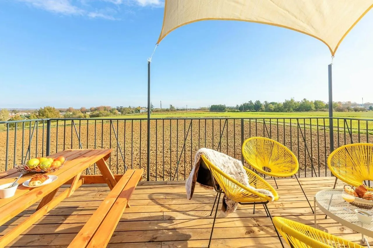 Le Cottage Duo Syrah Sauna Entre Albi-Toulouse & Les Cottages Du Tarn Brens  France