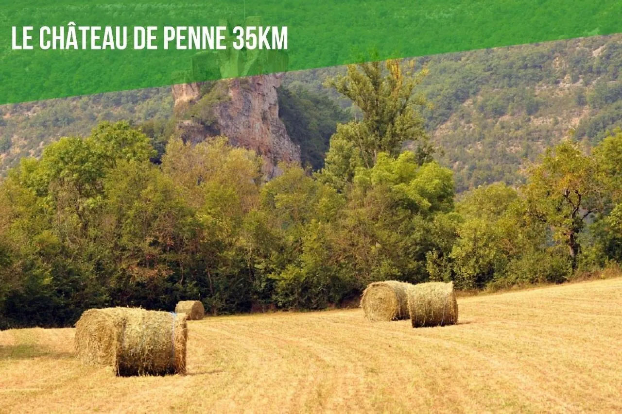 Le Cottage Duo Syrah Sauna Entre Albi-Toulouse & Les Cottages Du Tarn Brens  Brens (Tarn)
