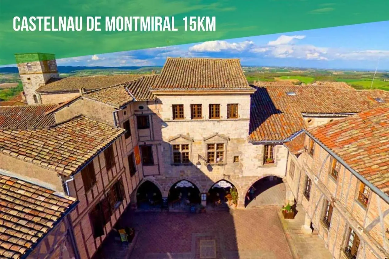 Holiday home Le Cottage Duo Syrah Sauna Entre Albi-Toulouse & Les Cottages Du Tarn Brens